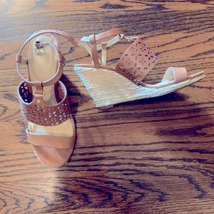 Michael Kors 'Darci' Espadrille Wedges - Like New